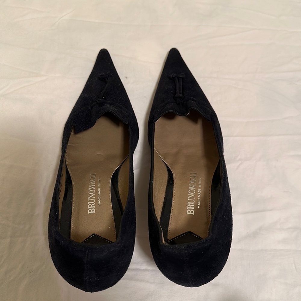 Suede shoes